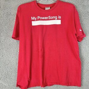 Vintage Nike X Apple Mac T Shirt Colab Size Large RARE Tech Shirt‎ Swoosh